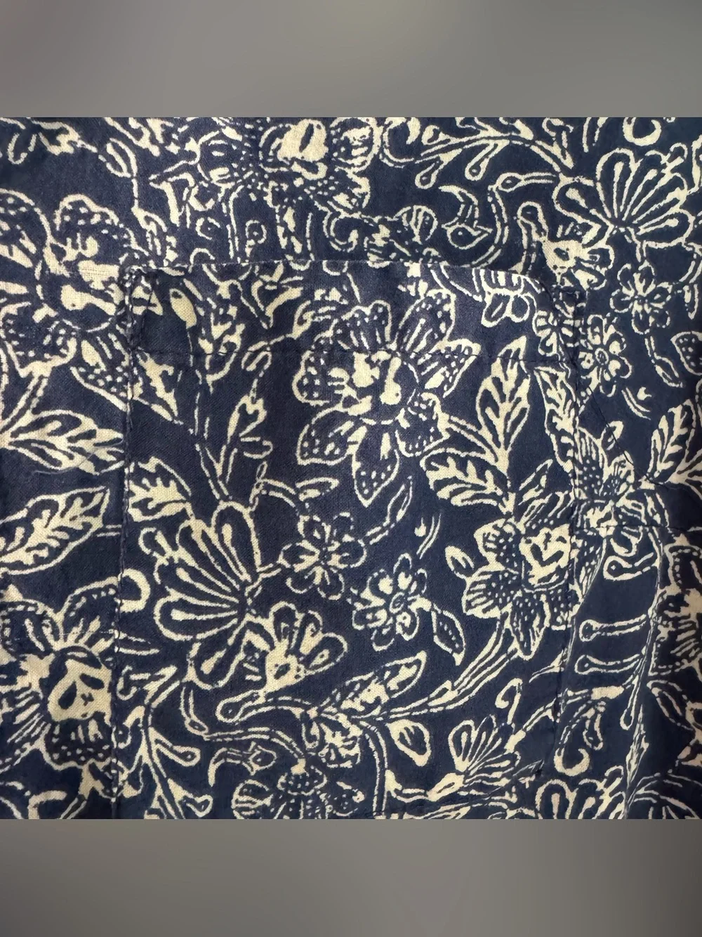 Anthropologie Maeve Petrin Floral Shirt Button Up Bohemian Preppy Cottagecore 8 - Picture 3 of 11